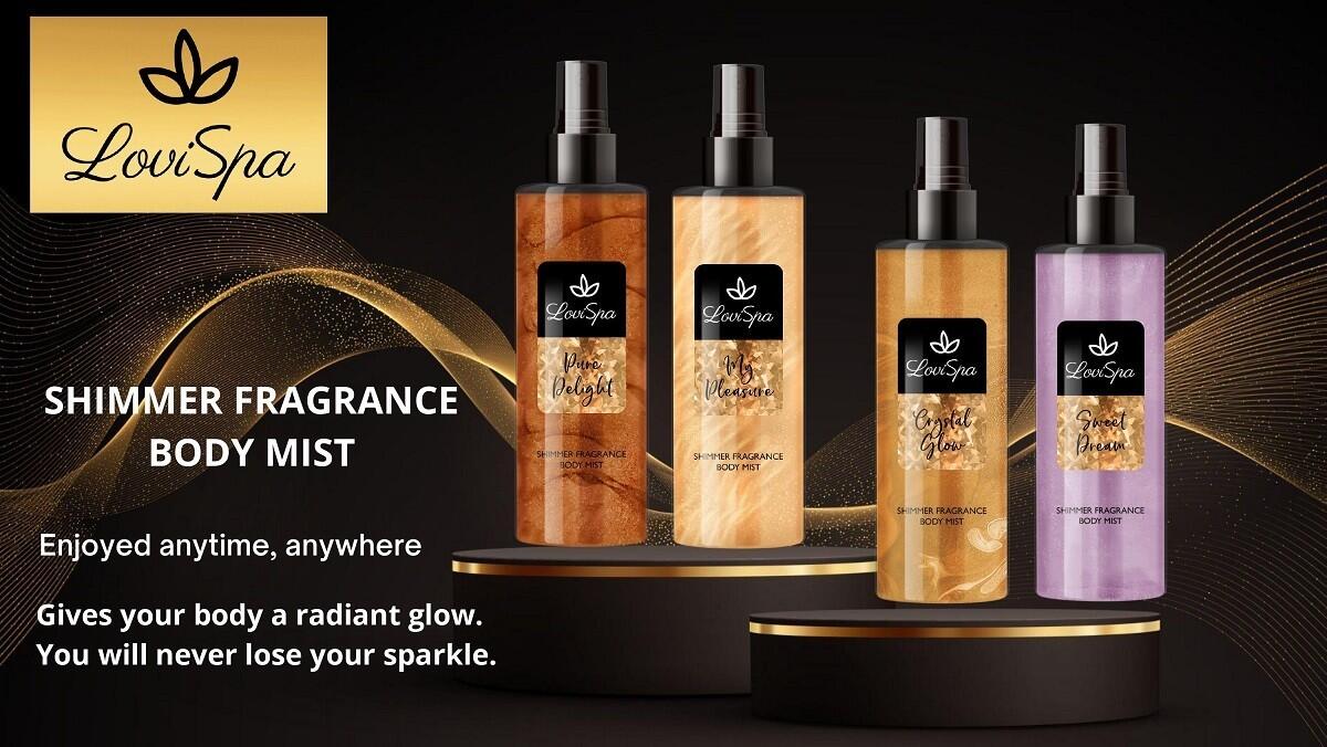 Body Mist Premium Crystal Glow 200ml.