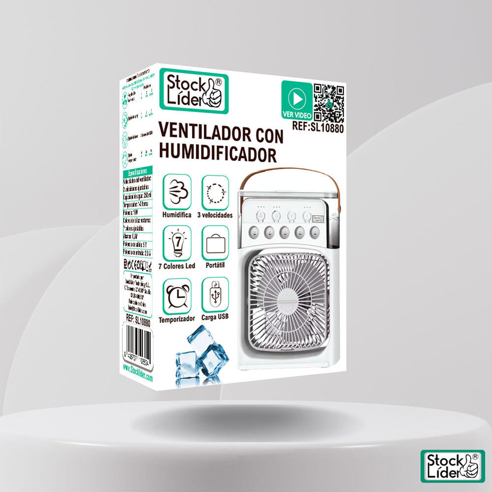 Ventilador con humidificador