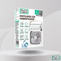 Ventilador con humidificador