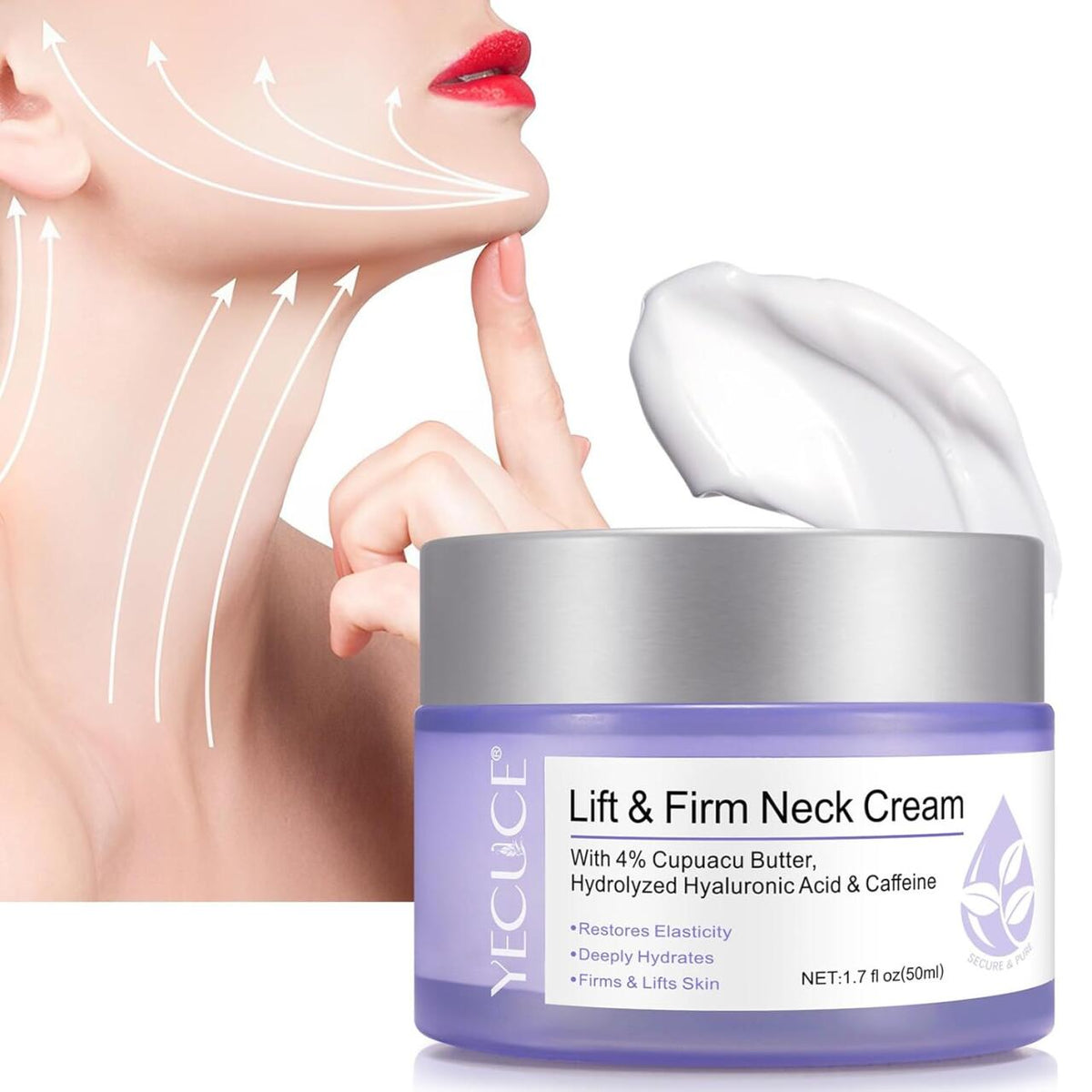 Crema Antienvejecimiento Para el Cuello y Escote