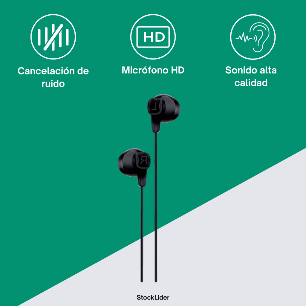 Auriculares con micrófono
