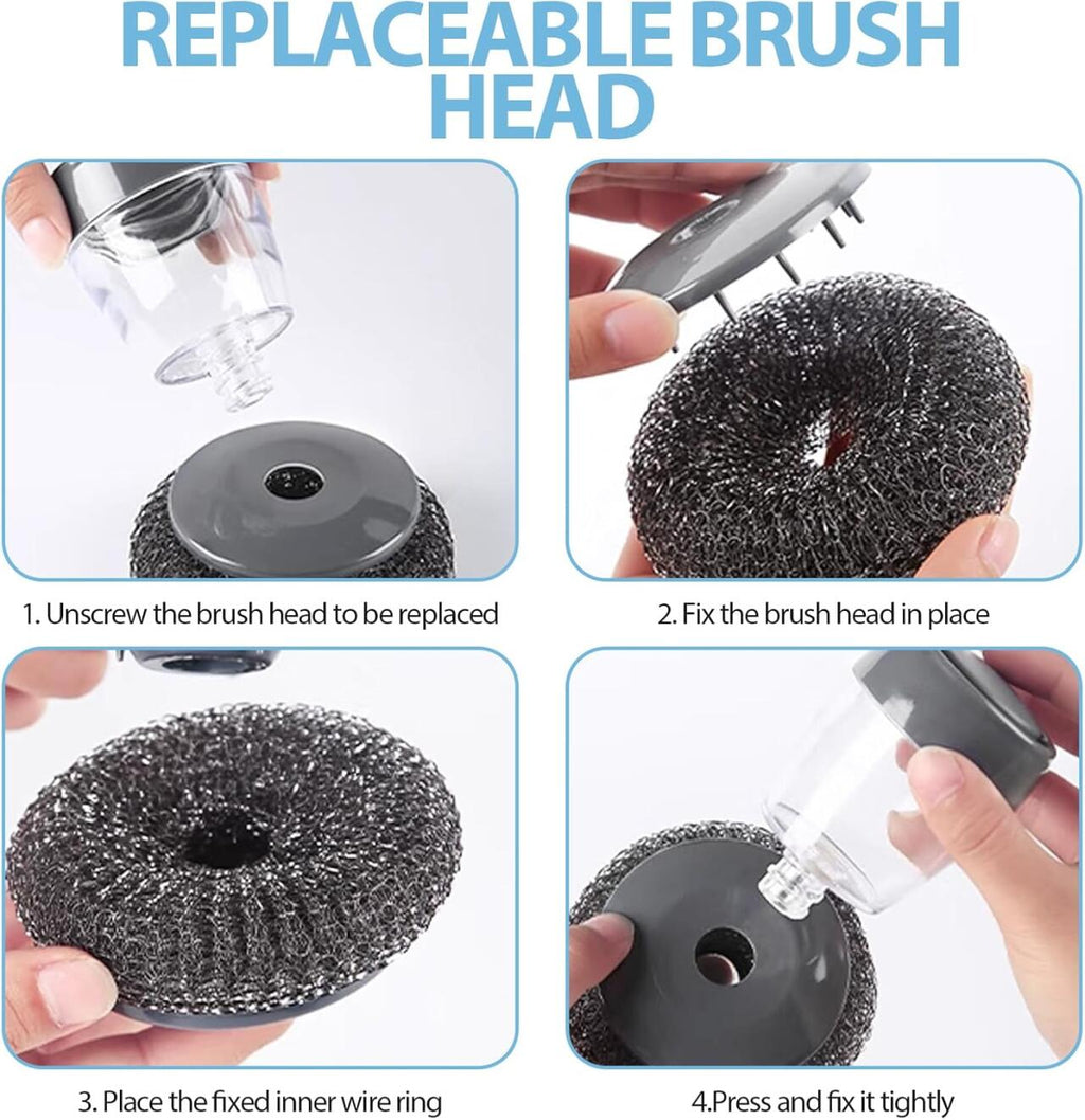 Esponja para Sarten con Dispensador