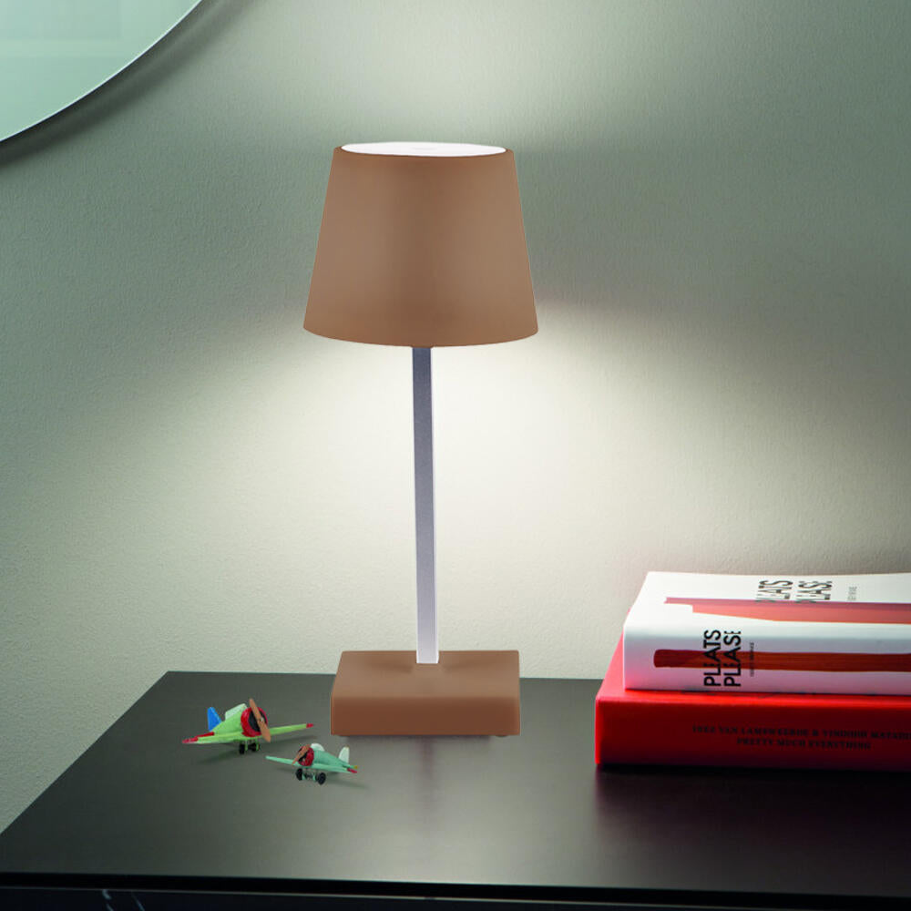 Lámpara de mesa táctil LED regulable y minimalista