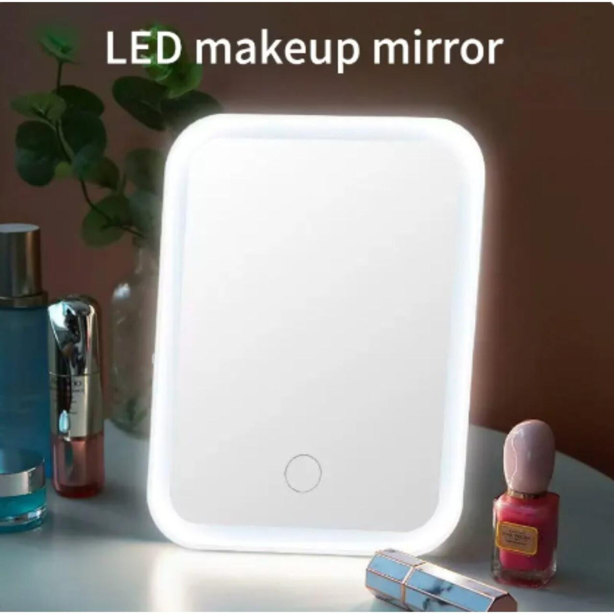 Espejo con luz LED