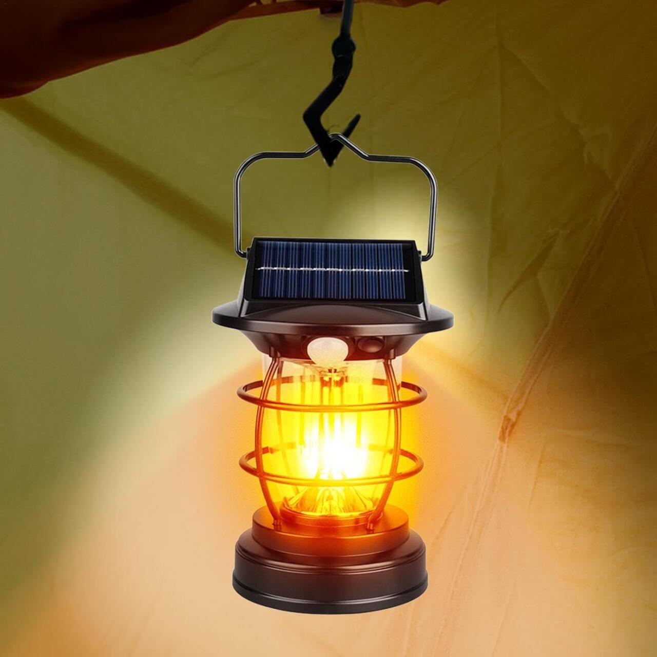 Lámpara solar de camping