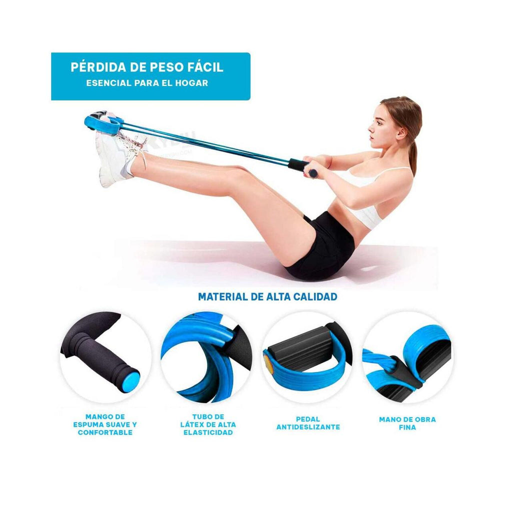 Banda de Resistencia con Cuerda de Traccion Elástica