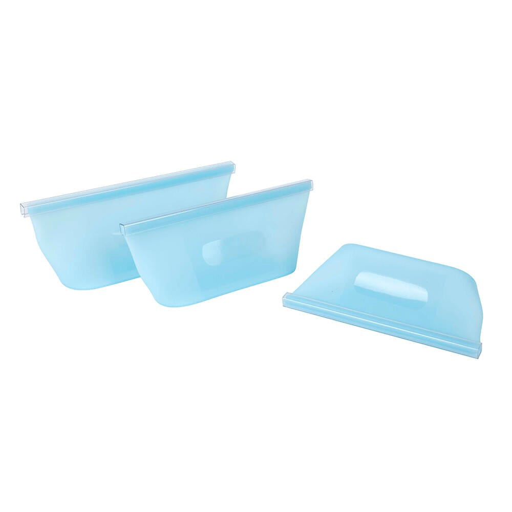Set 8 Bolsas de Silicona para Conservar Alimentos Reutilizables