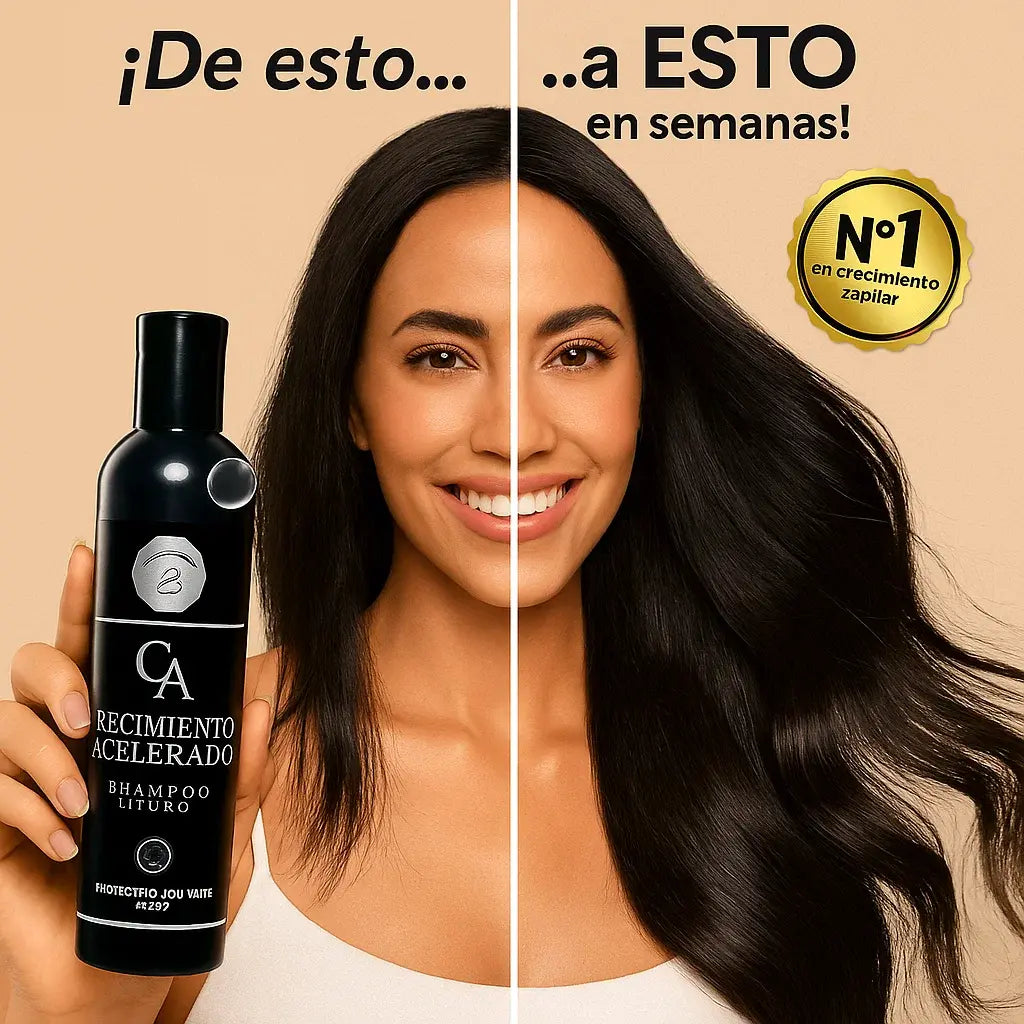 CHAMPÚ Crecimiento Acelerado – Fuerza y Volumen desde la Raíz