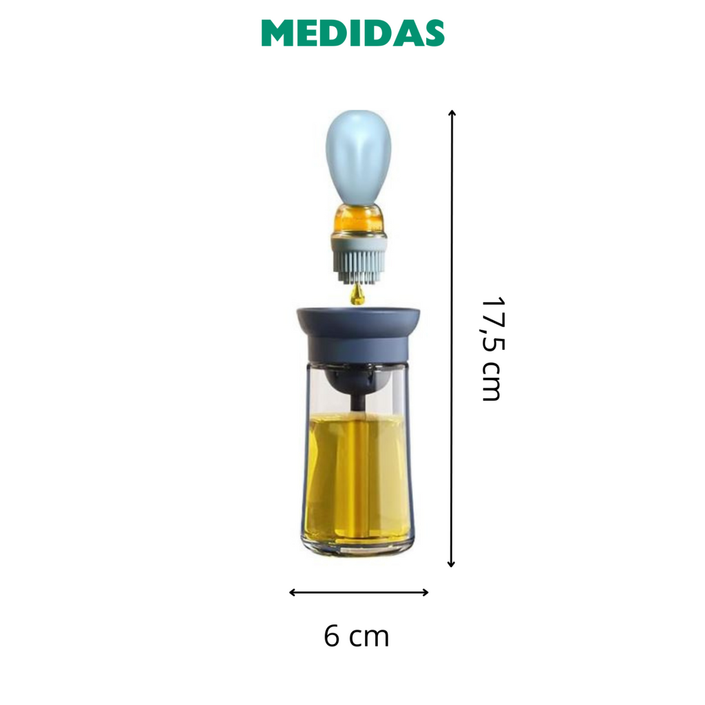 Bote aceite con brocha + caja