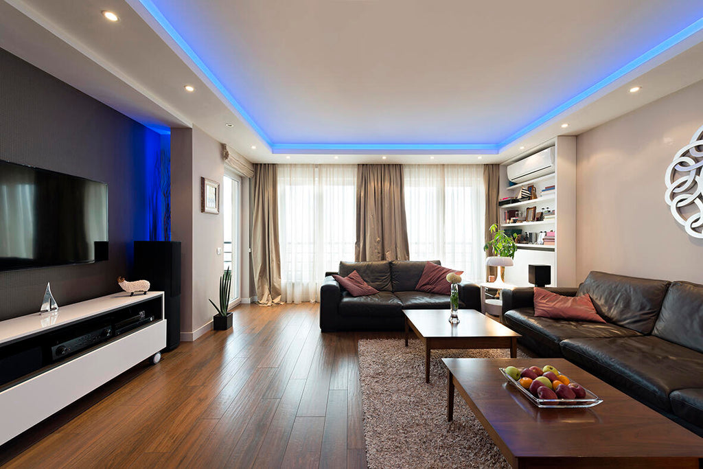 Tira LED regulable de 16 colores, a prueba de agua y con control remoto incluido