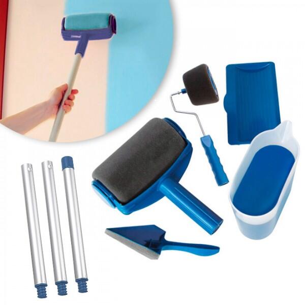 Kit de Pintura Completo - Antigoteo: Rodillo + Barra Extensible Telescopica + Accesorios