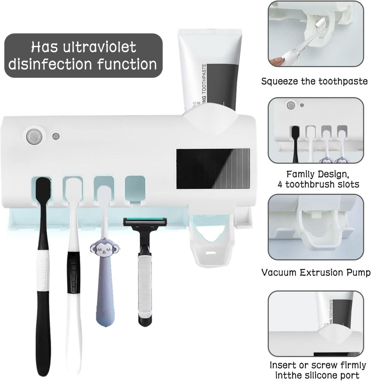 Esterilizador de cepillos de dientes