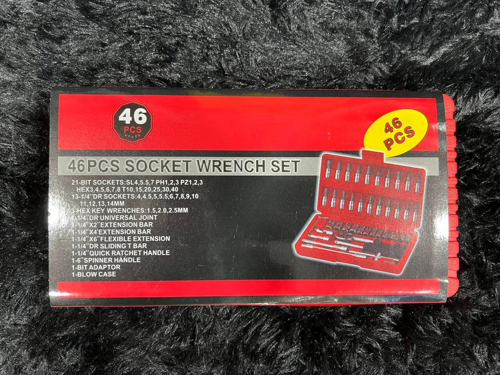 Caja de dados con LLave, de 46 piezas