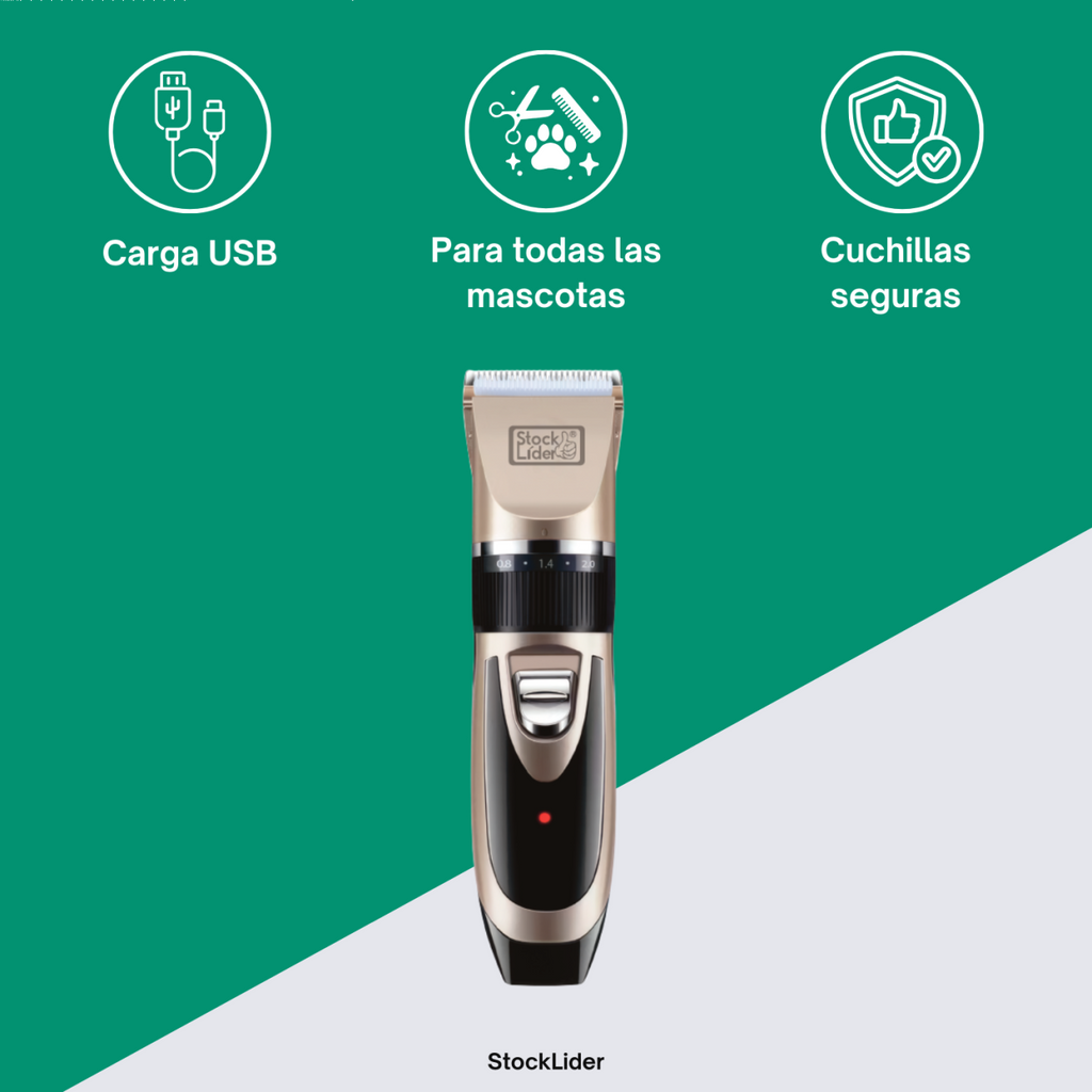 Máquina cortapelo mascotas