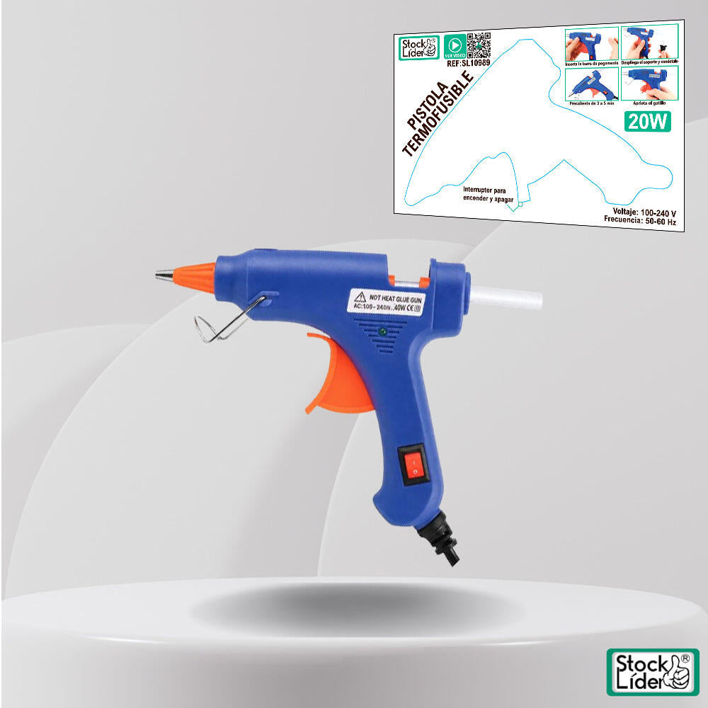 Pistola termofusible
