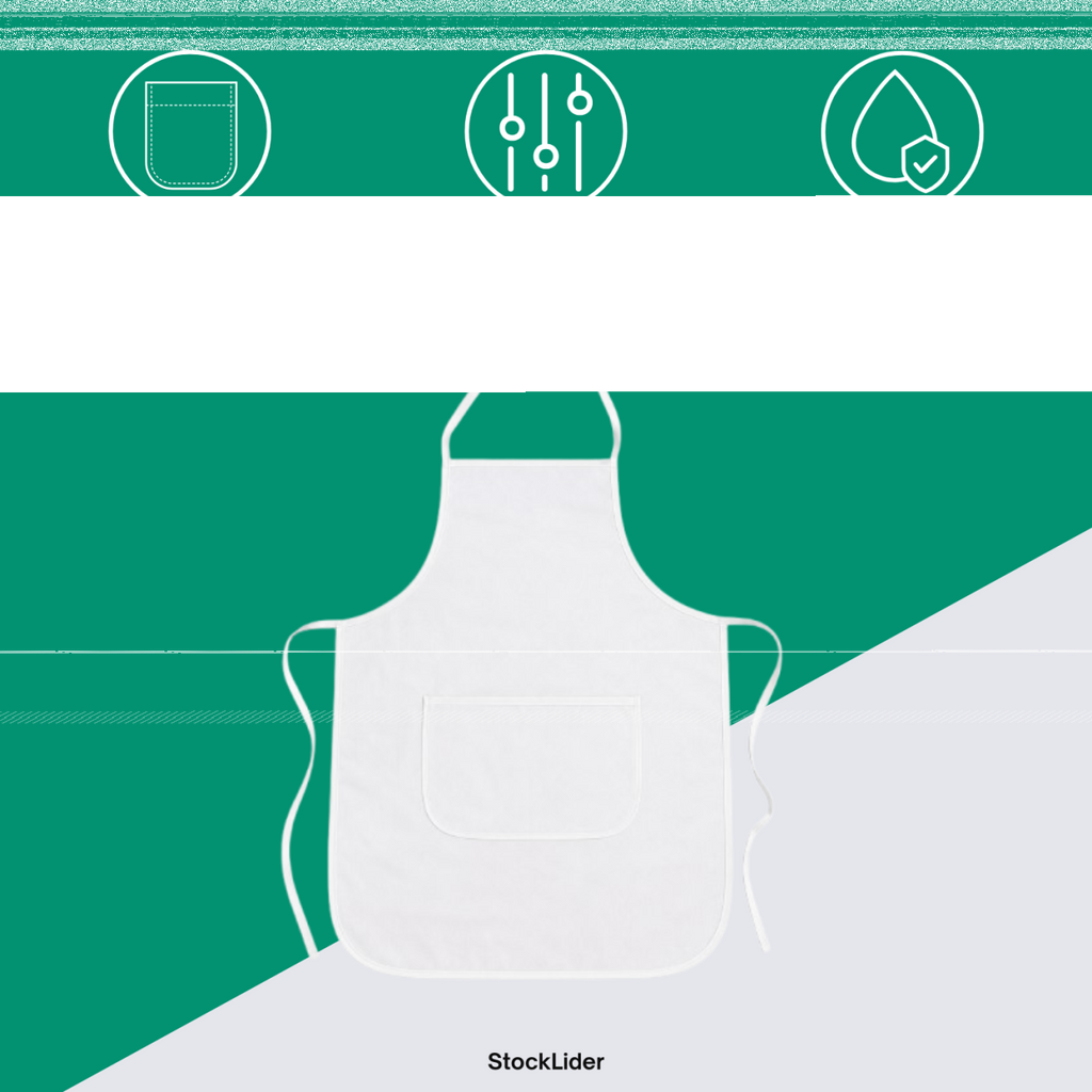 Delantal impermeable doble capa
