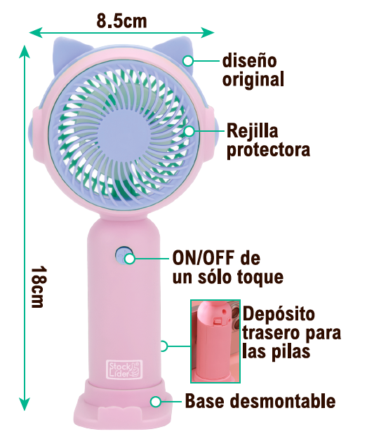 Ventilador portátil
