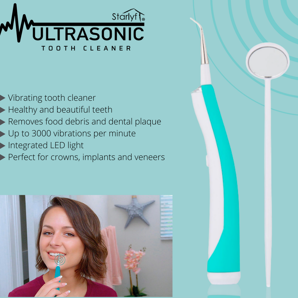 Limpiador Dental con Vibración de Alta Frecuencia - Blanqueador Dental