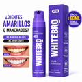 Blanqueador Dental V34 Whitebro – Neutralizador de Amarillo Instantáneo. 60ML