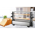 Tostador Eléctrico Multipan Acero Inoxidable 750W Doble Área De Tostado
