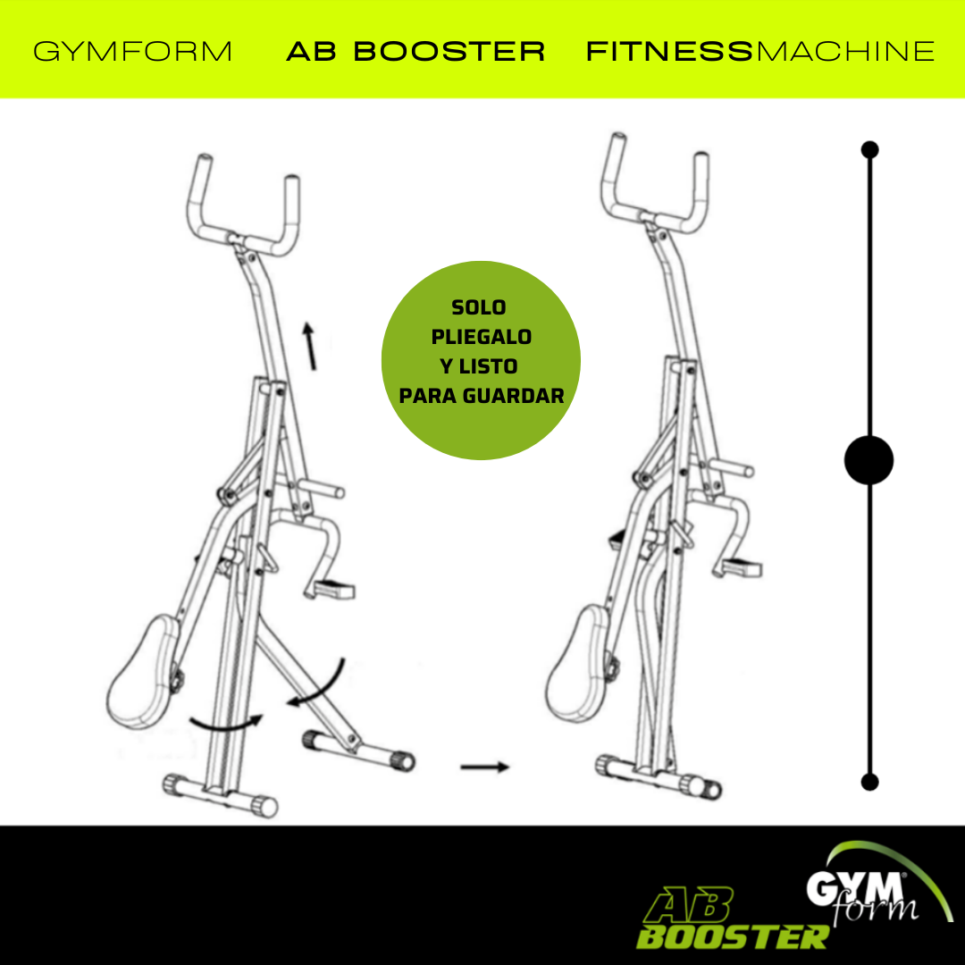 Equipo de Musculación y abdominales - AB Booster Plus