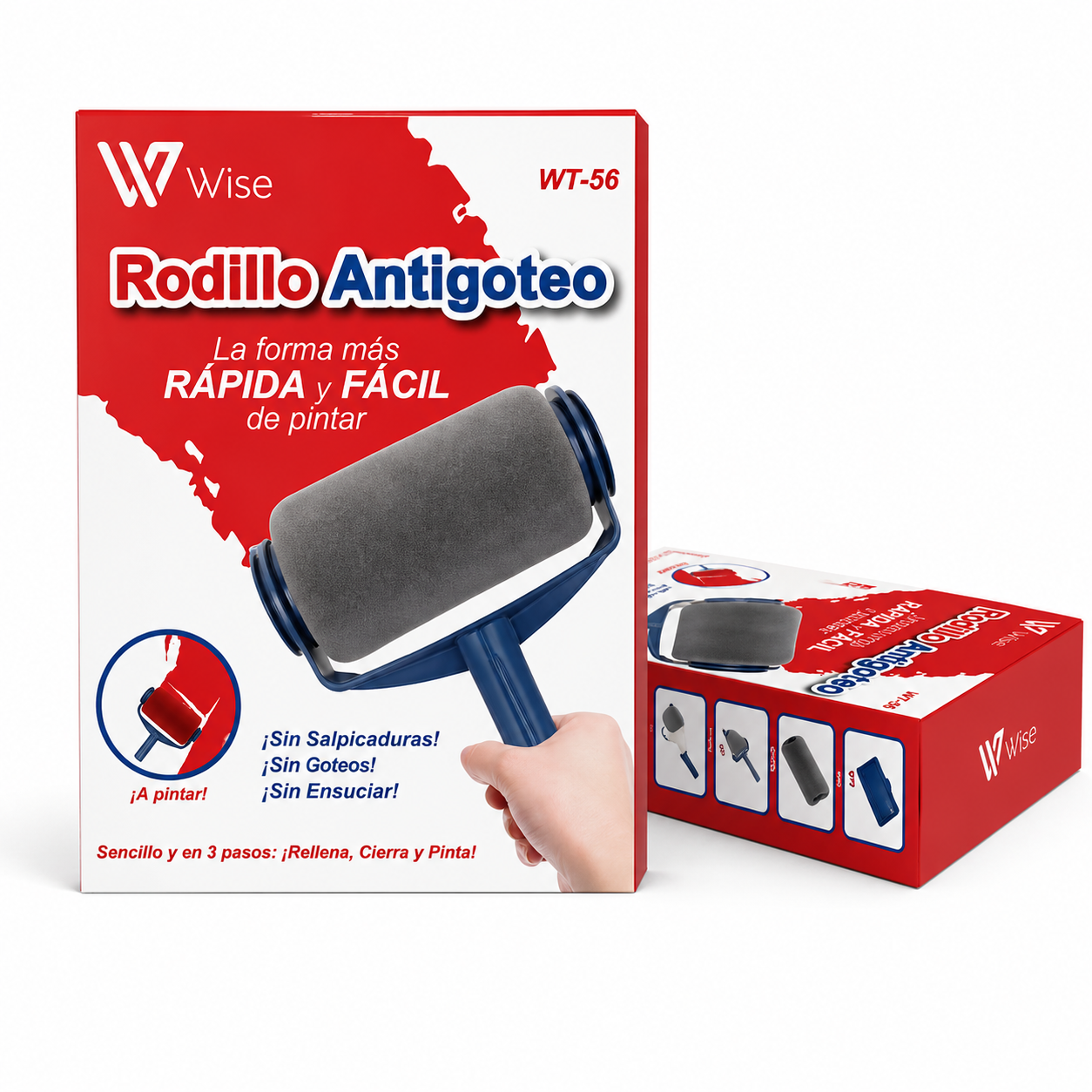 Rodillo de Pintura Antigoteo con Depósito Integrado