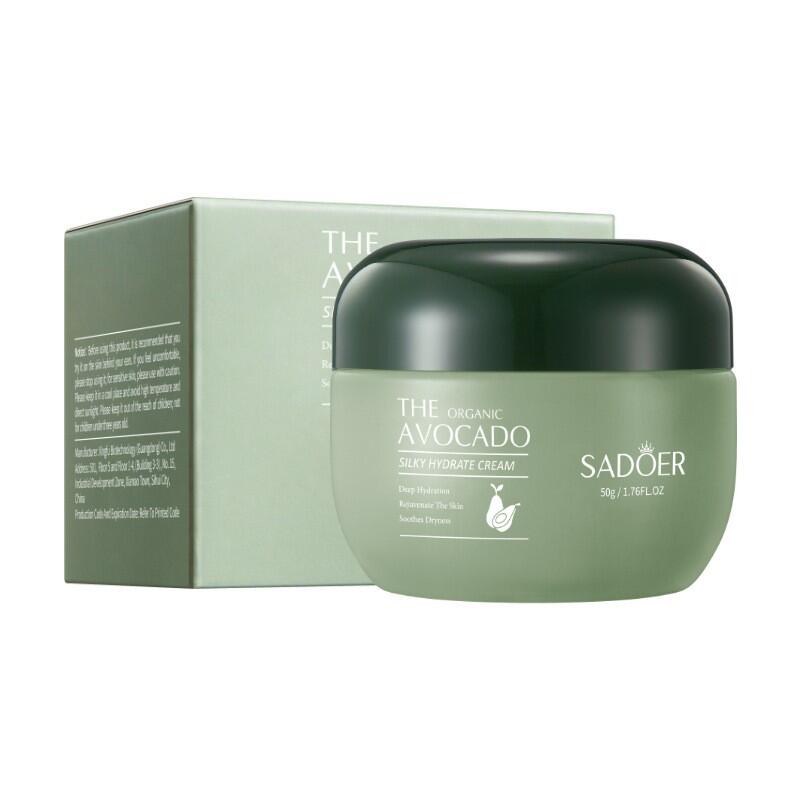 Crema Hidratante Sedosa de Aguacate Orgánico – 50ml