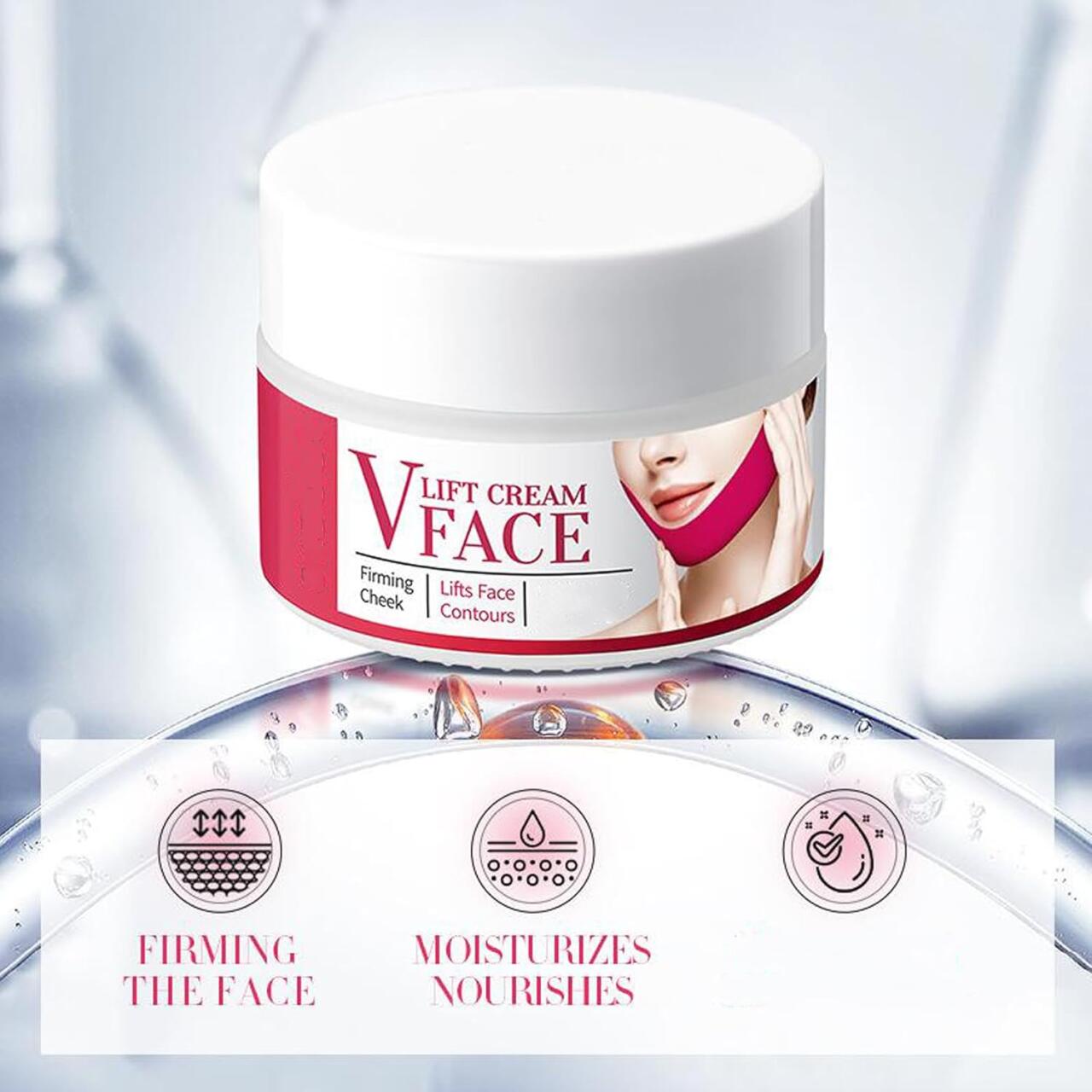 Crema Facial V-Lift – Reafirma, Moldea y Eleva el Contorno Facial