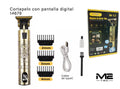 Cortapelo Recargable con Pantalla Digital 1 mm · 2 mm · 3 mm