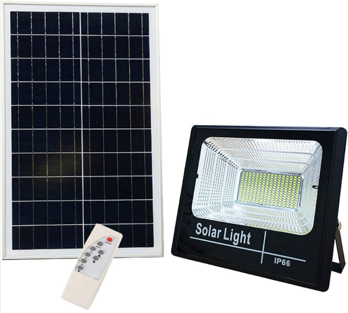 Foco Led con Placa Solar 300W
