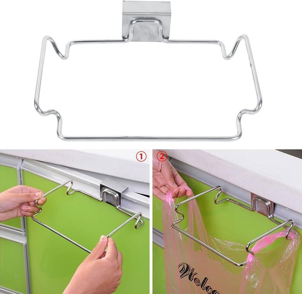 Soporte de bolsa de basura de acero inoxidable Estante para colgar