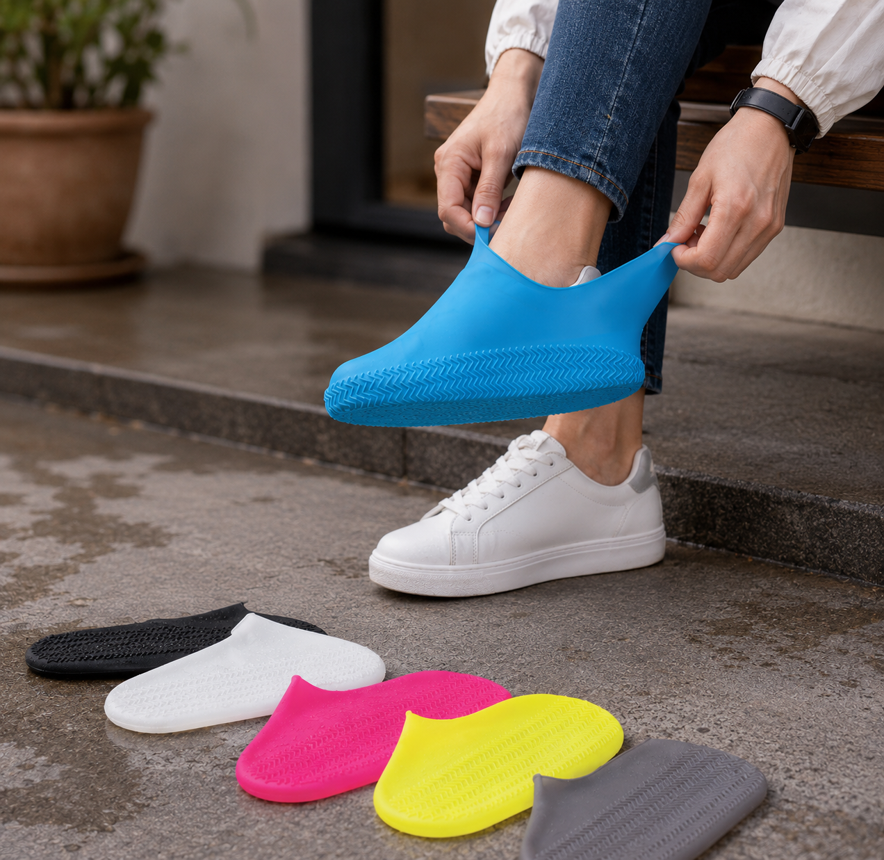 Cubrezapatos impermeables