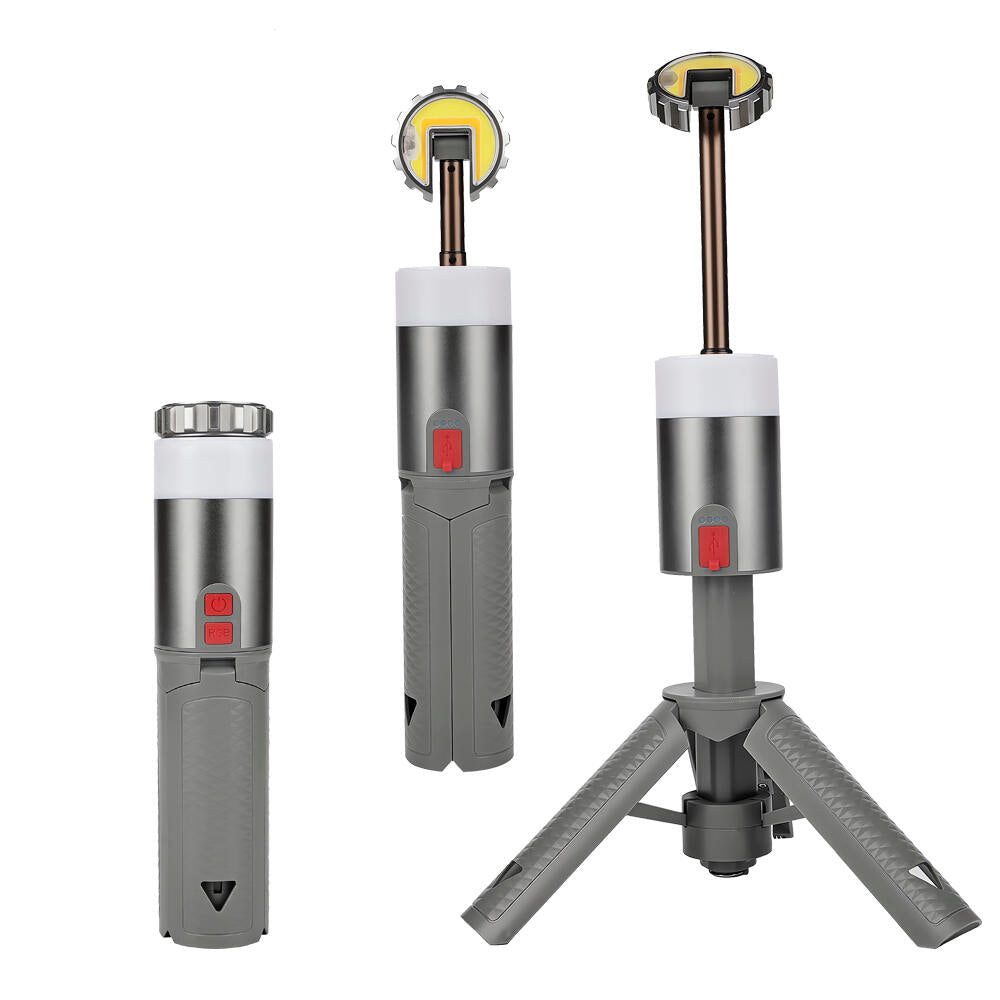 Luz de Emergencia Recargable para Cortes de Luz | Linterna LED para Camping y Fallos de Electricidad