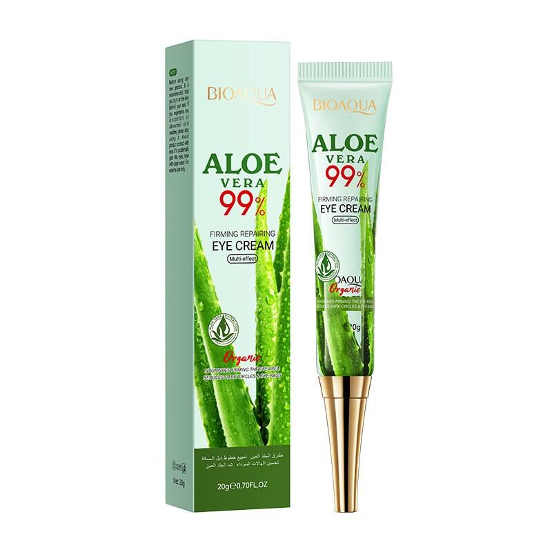 Contorno de Ojos Reparador Reafirmante Aloe Vera 99% 20gr. Bioaqua