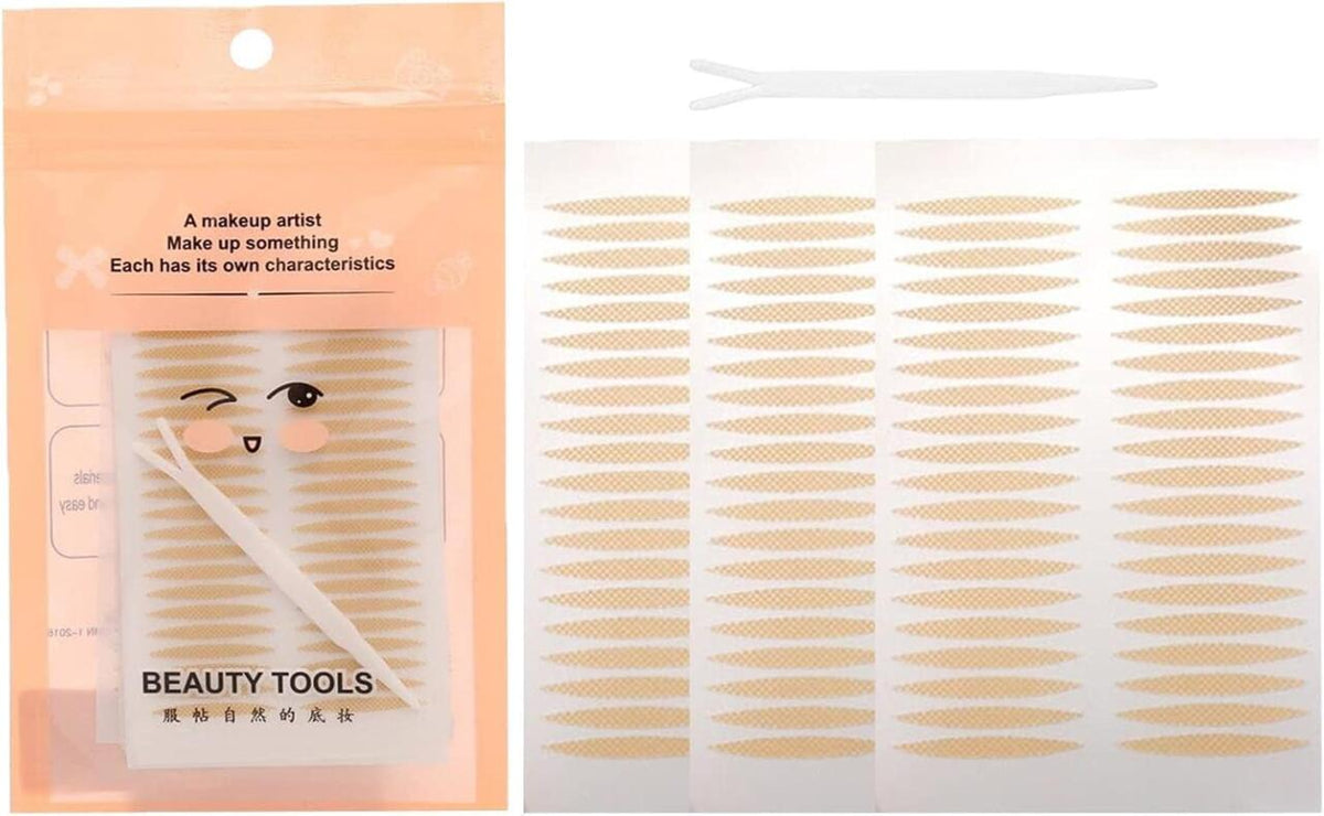 Pegatinas Impermeables de Doble Párpado – Efecto Lifting Instantáneo para Ojos Caídos