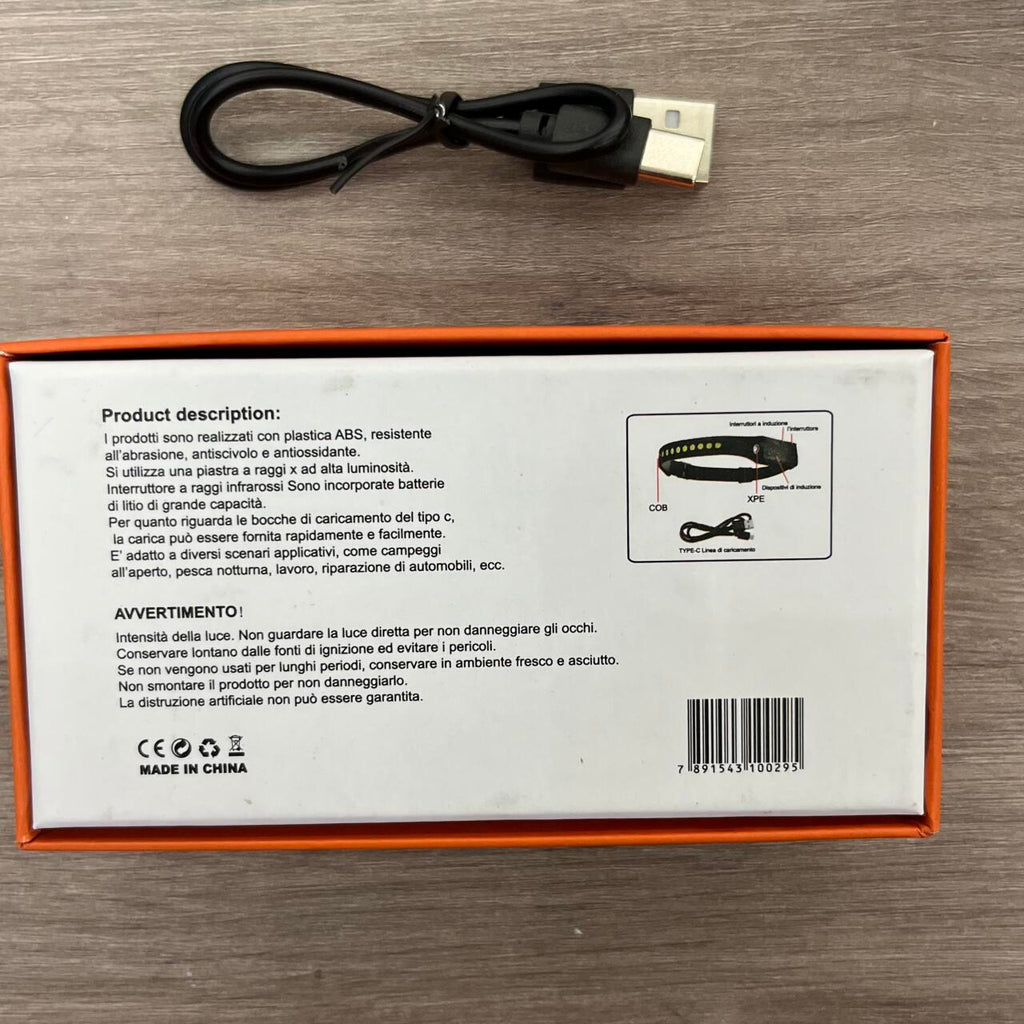 Linterna Cabeza para Exterior