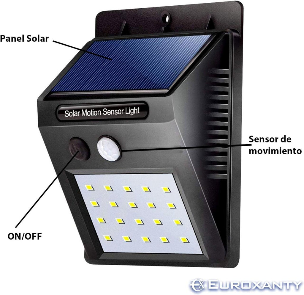 Foco Solar Sensor Led-30