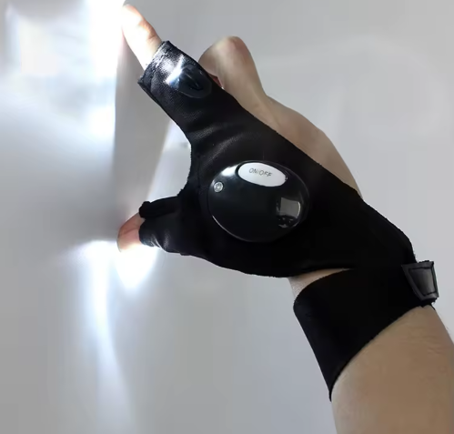 Guantes LED Manos Libres para Iluminación Precisa