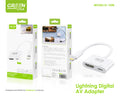 Adaptador Lightning a HDMI con carga simultánea.