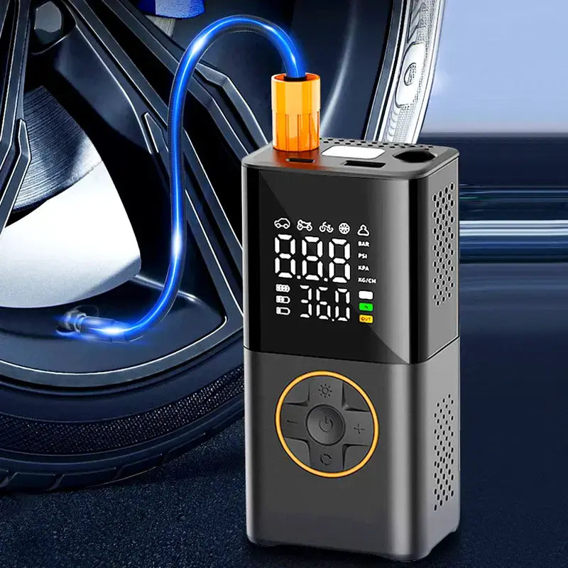 Bomba de Aire Portátil 150 PSI – Recargable 2000mAh