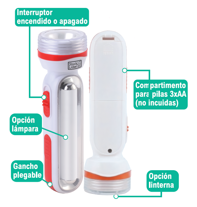 Lámpara linterna