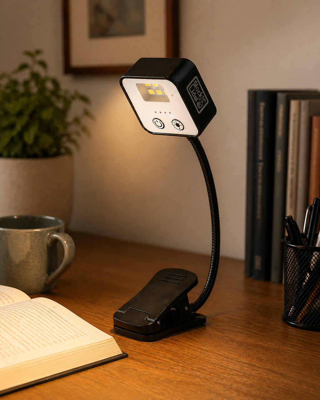 Lámpara de lectura 6 leds