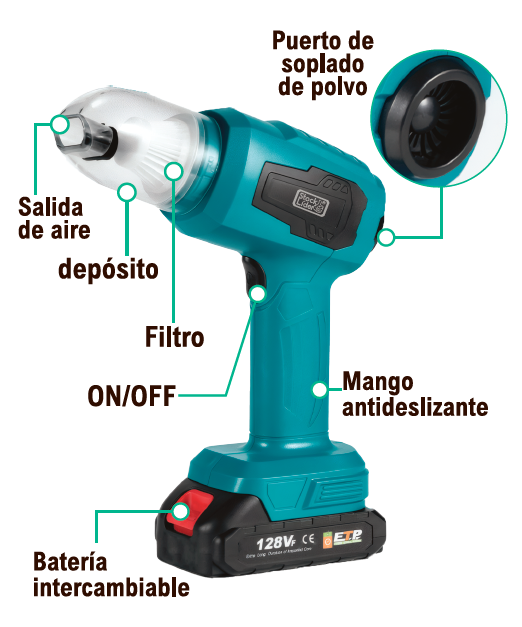 Aspiradora Multifunción