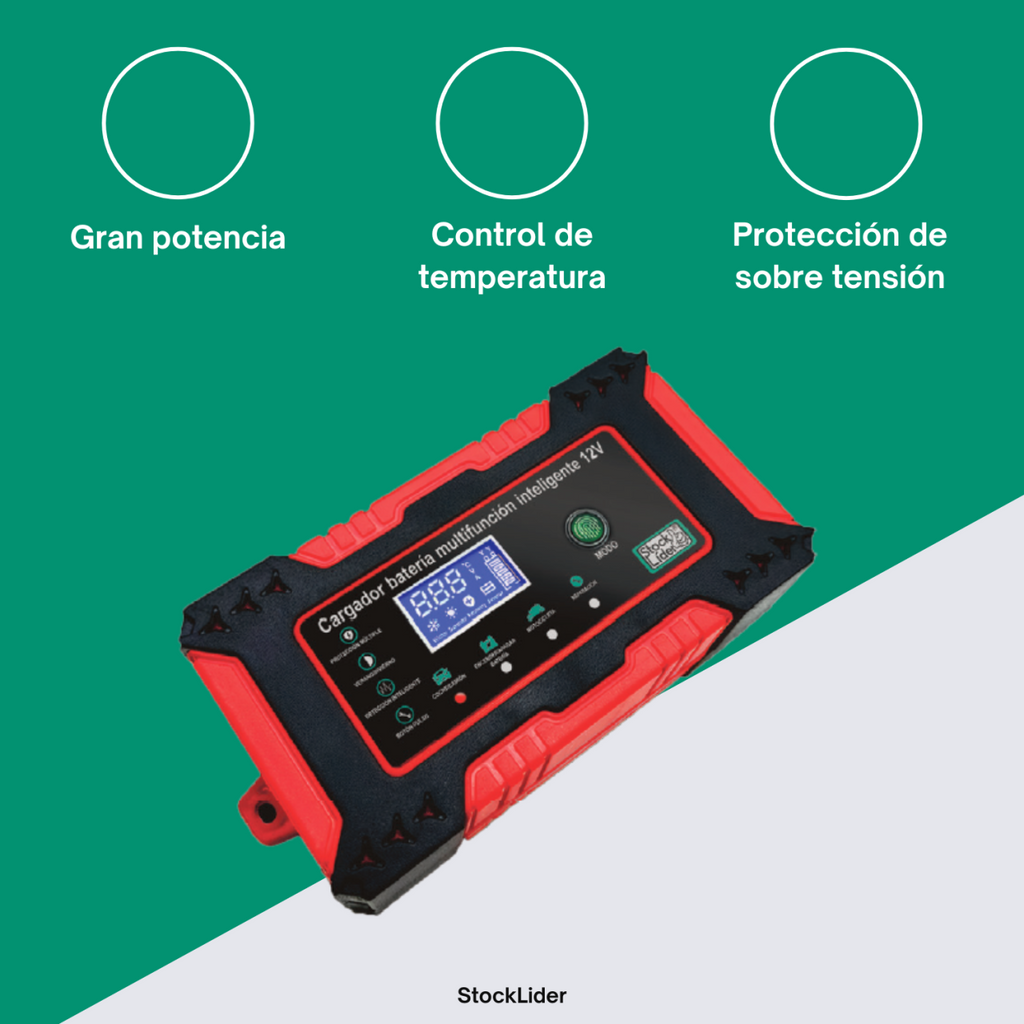 Cargador de batería multifunción