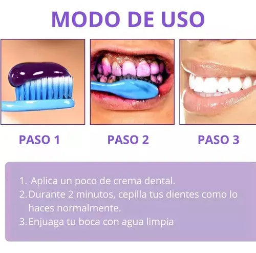 Blanqueador Dental Lila V34