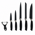 Set de 6 Cuchillos de Cocina con Pelador Antiadherente