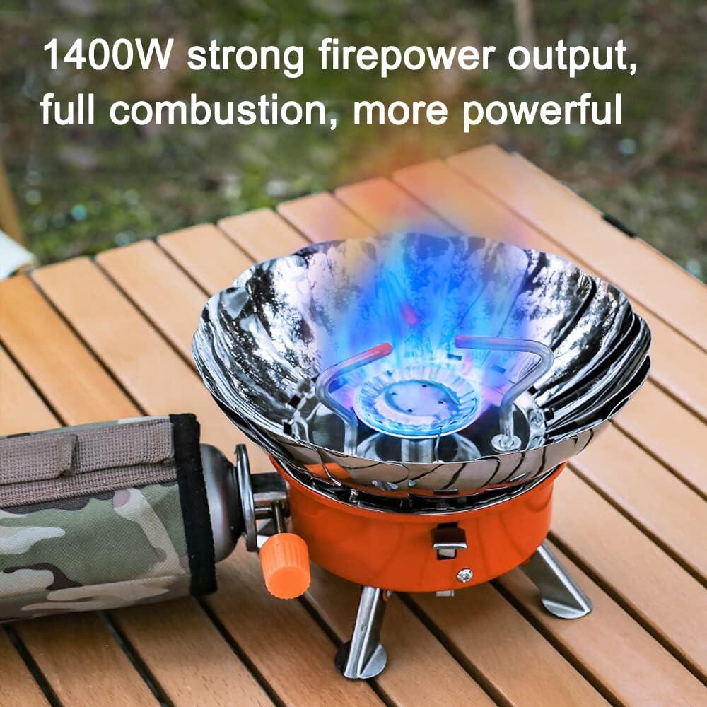 Hornillo Portátil Plegable de Gas – Cocina al Aire Libre con Comodidad y Seguridad