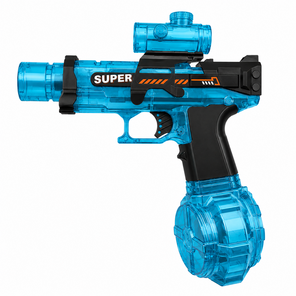 Pistola de agua con batería
