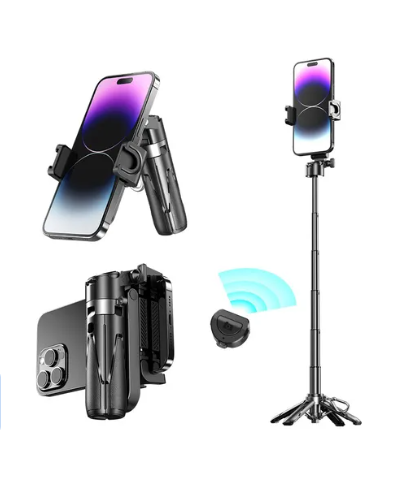 MINI TRÍPODE PARA CELULAR P15 MINI – Estabilidad Portátil para Crear Contenido en Cualquier Lugar