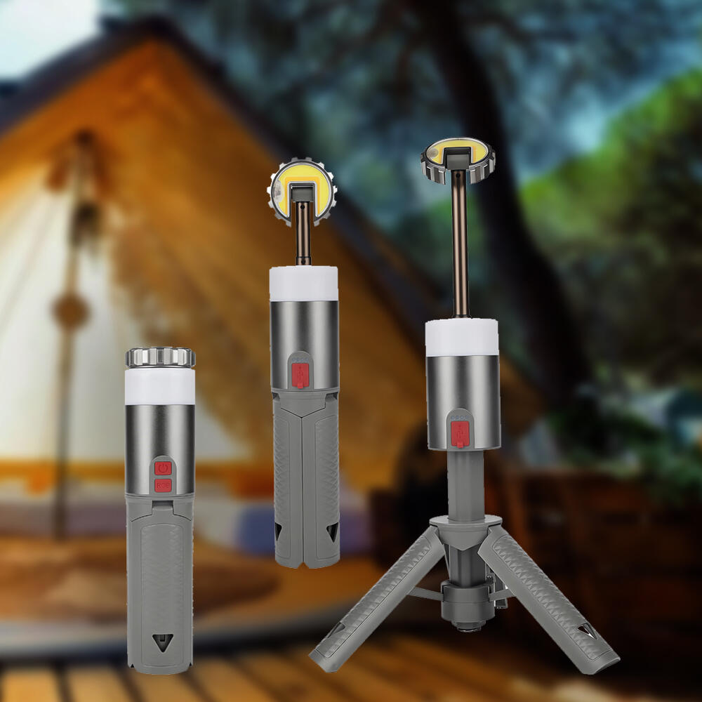 Luz de Emergencia Recargable para Cortes de Luz | Linterna LED para Camping y Fallos de Electricidad